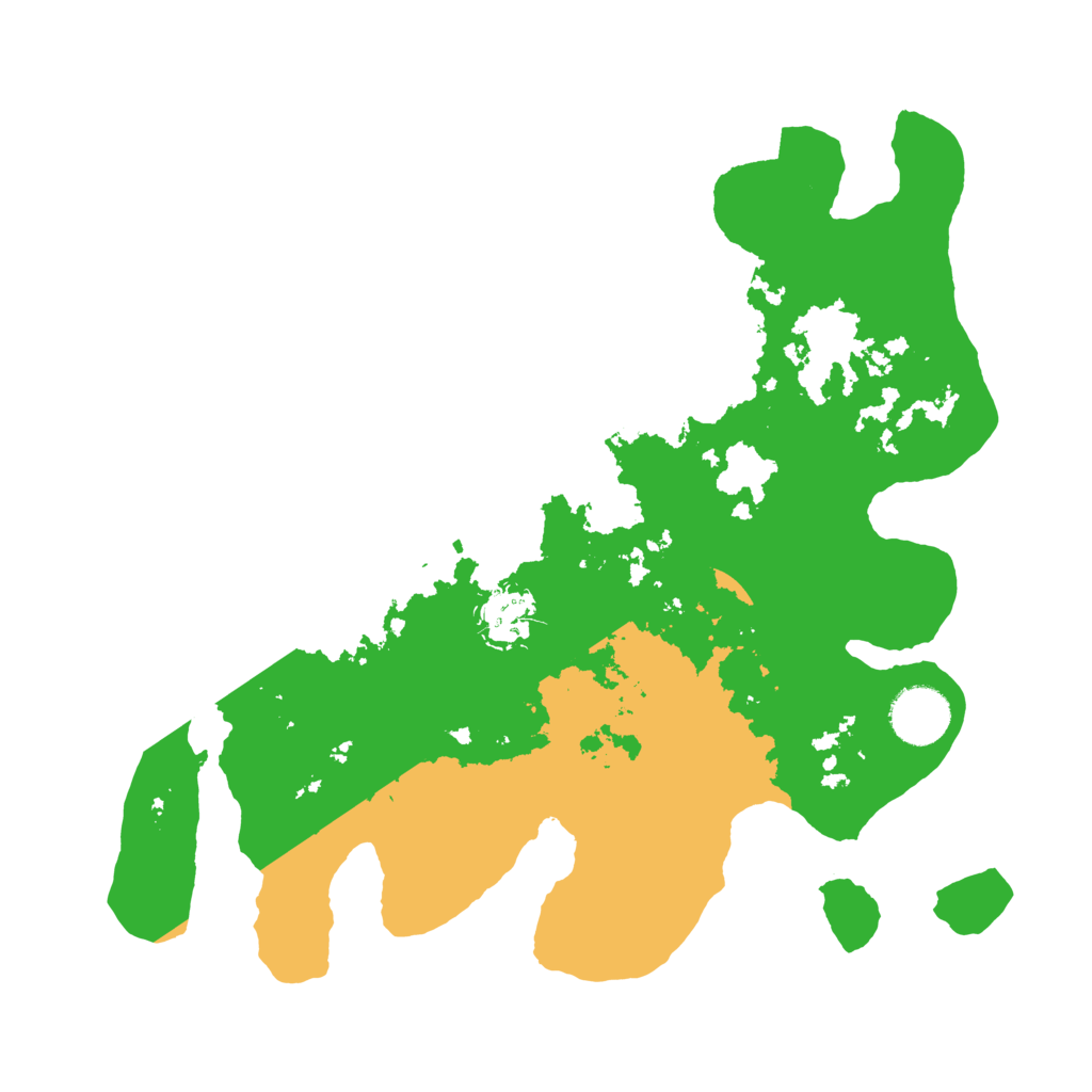 Biome Rust Map: Barren, Size: 3250, Seed: 116