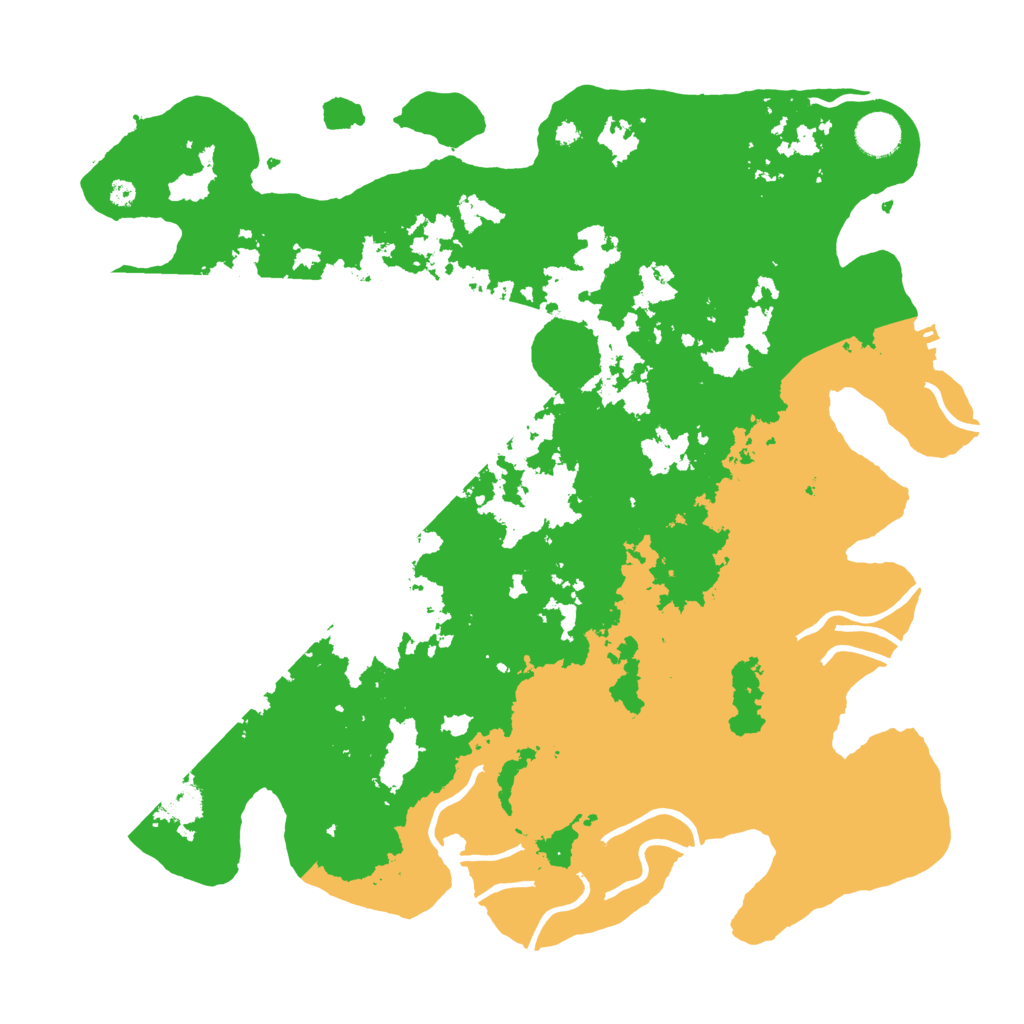 Biome Rust Map: Procedural Map, Size: 4000, Seed: 204056885