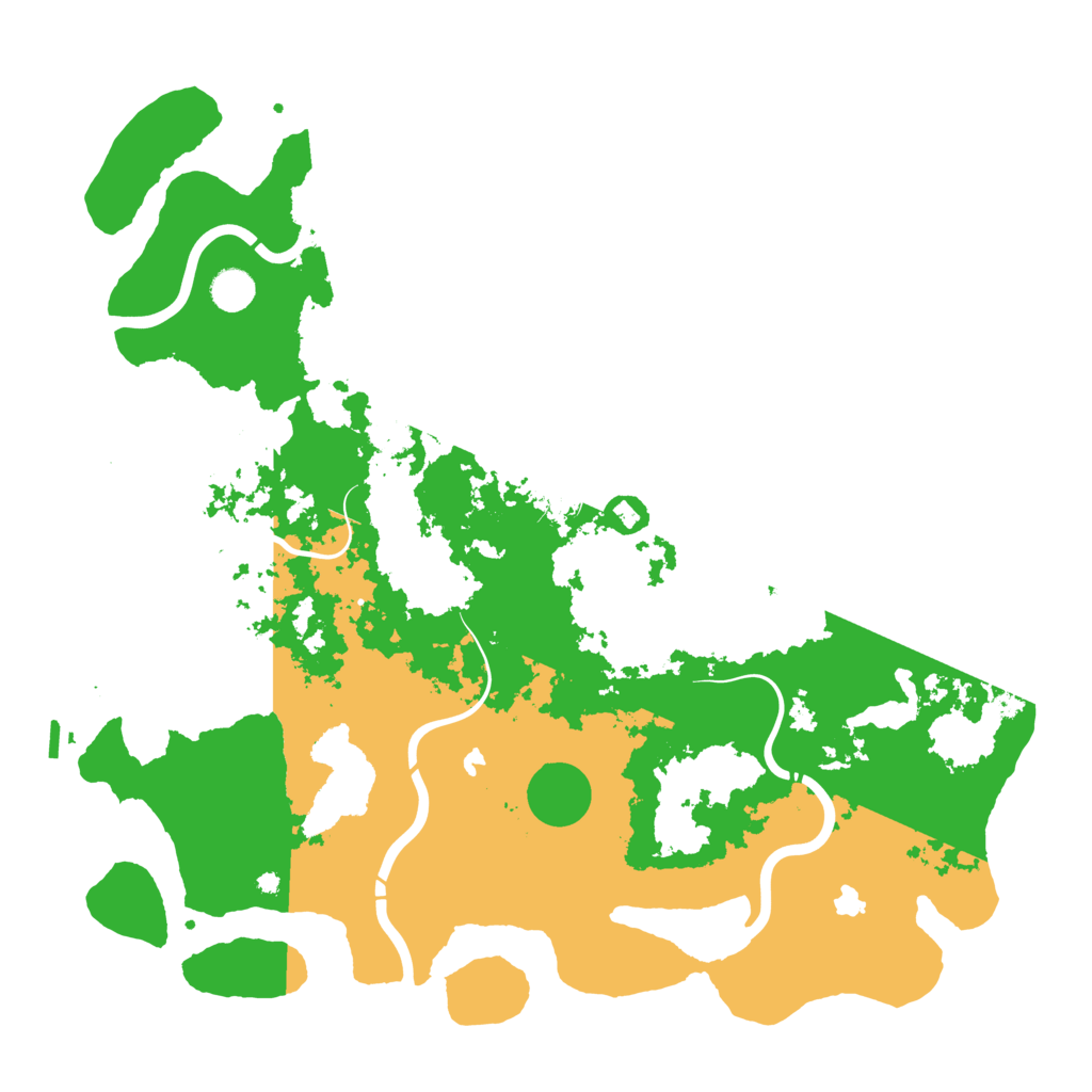 Biome Rust Map: Procedural Map, Size: 4500, Seed: 636309534