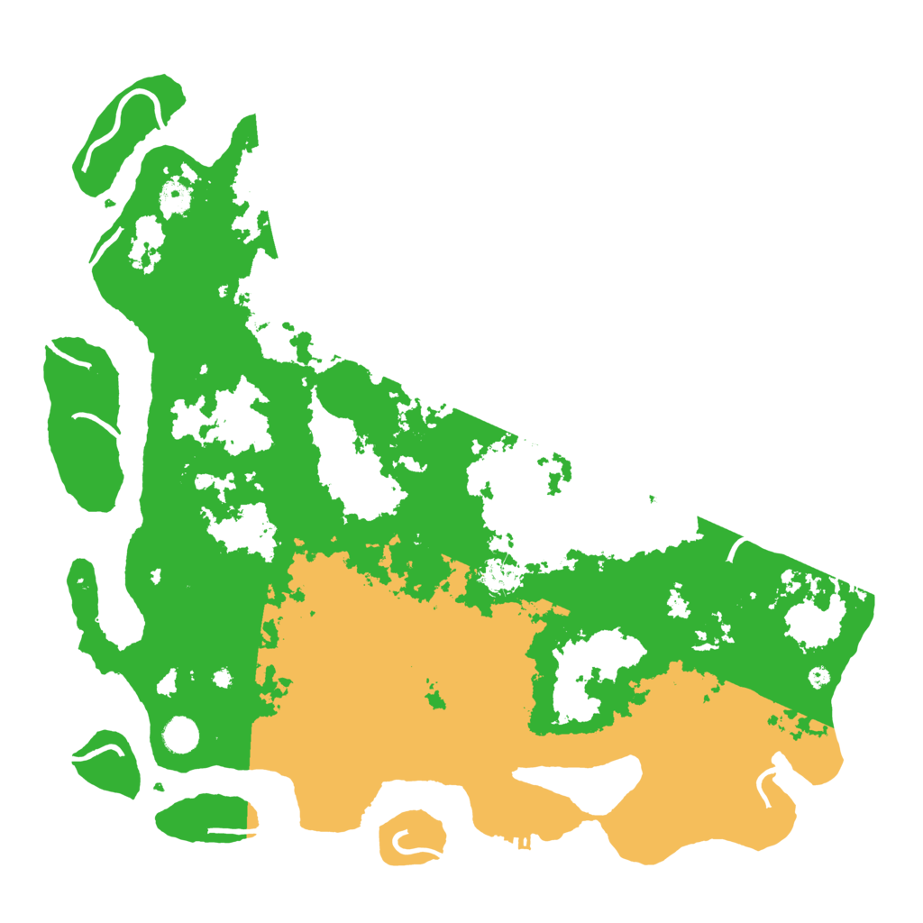 Biome Rust Map: Procedural Map, Size: 4500, Seed: 636309534