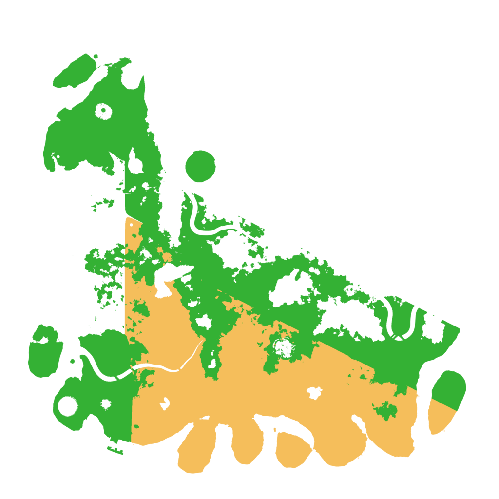 Biome Rust Map: Procedural Map, Size: 4500, Seed: 1951741805