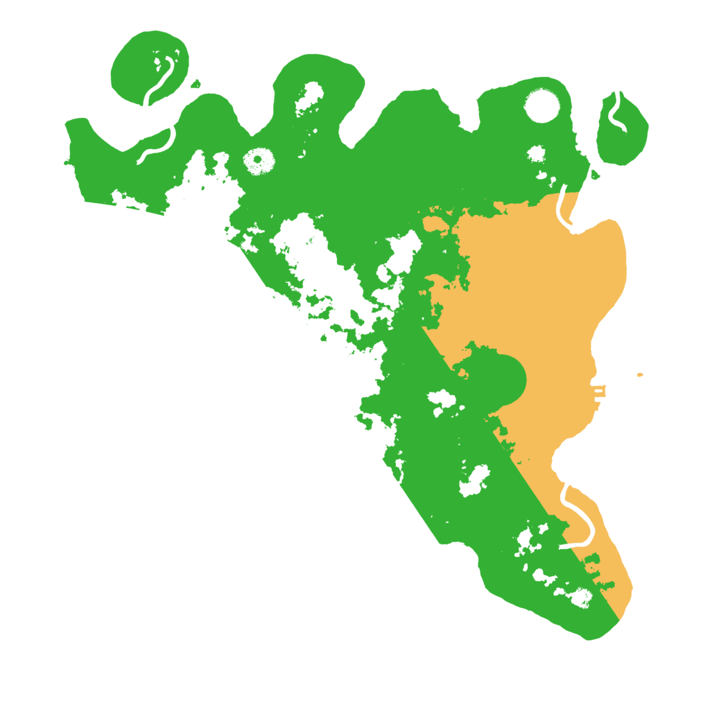 Biome Rust Map: Procedural Map, Size: 3700, Seed: 1904974994