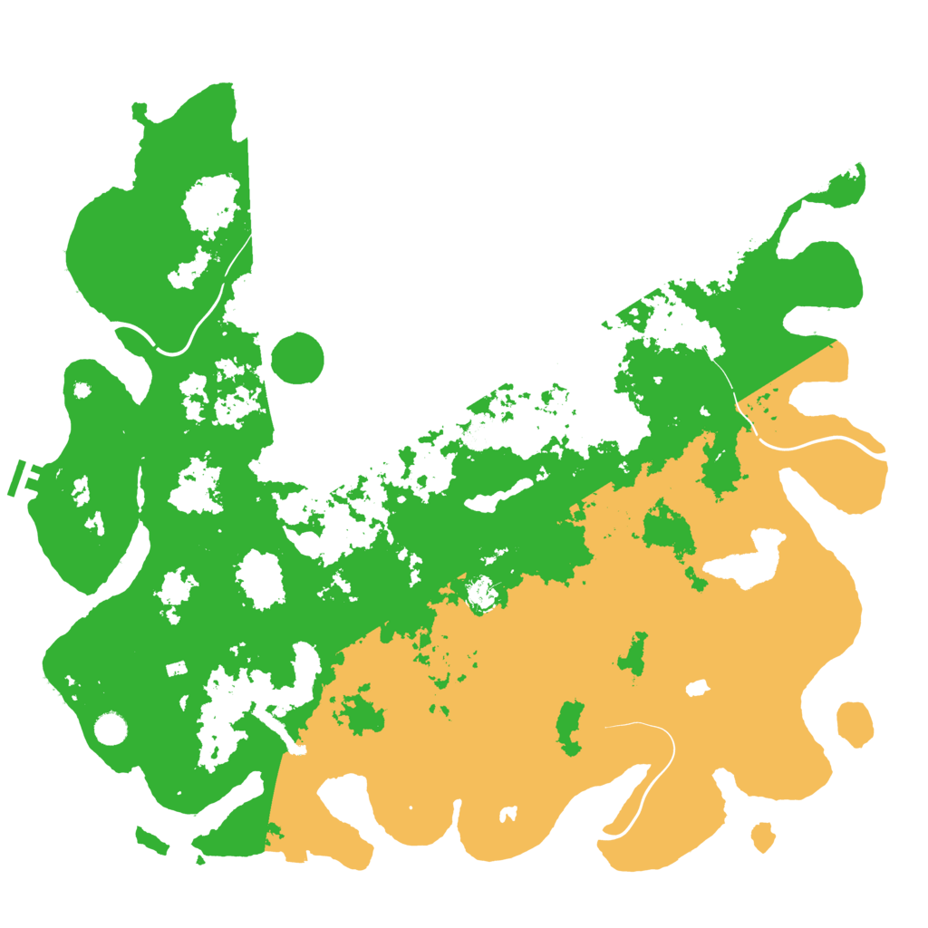 Biome Rust Map: Procedural Map, Size: 5000, Seed: 1767653229