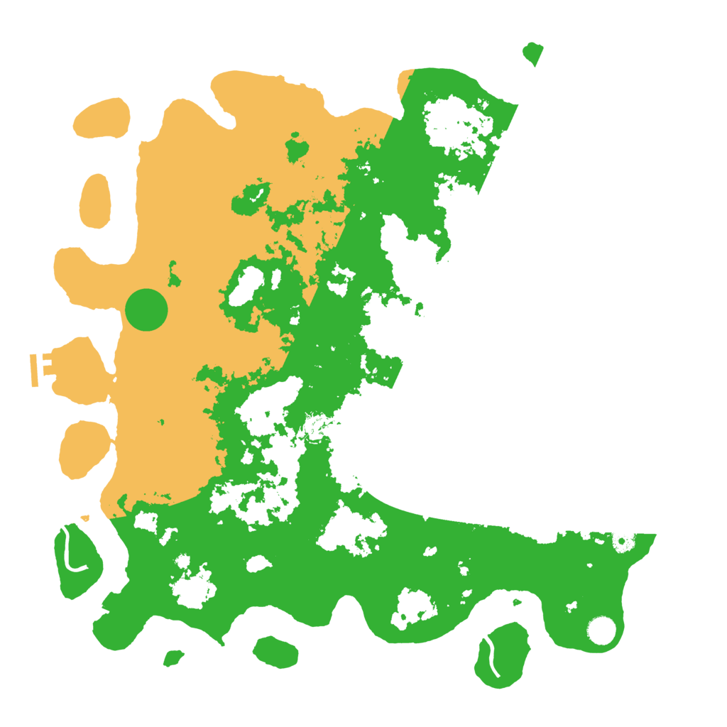 Biome Rust Map: Procedural Map, Size: 4500, Seed: 4561