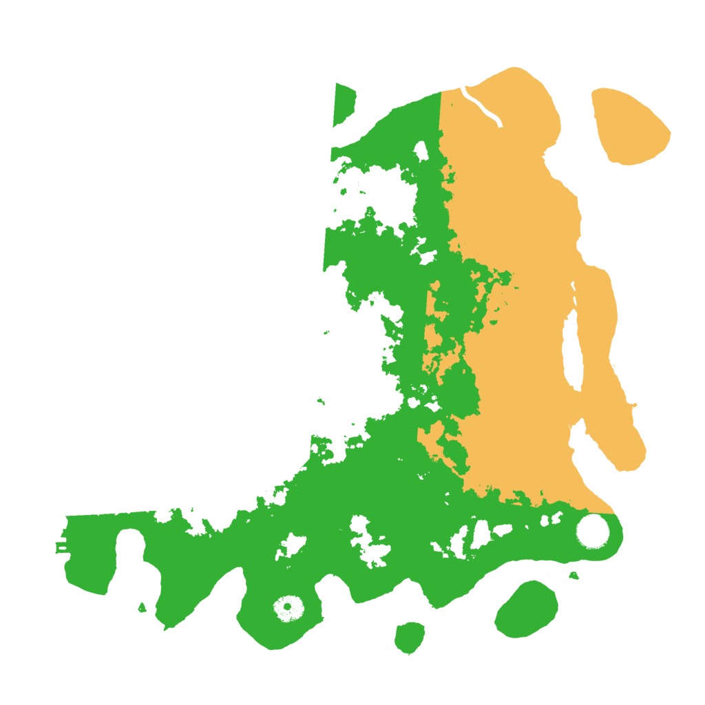 Biome Rust Map: Procedural Map, Size: 3800, Seed: 7173173