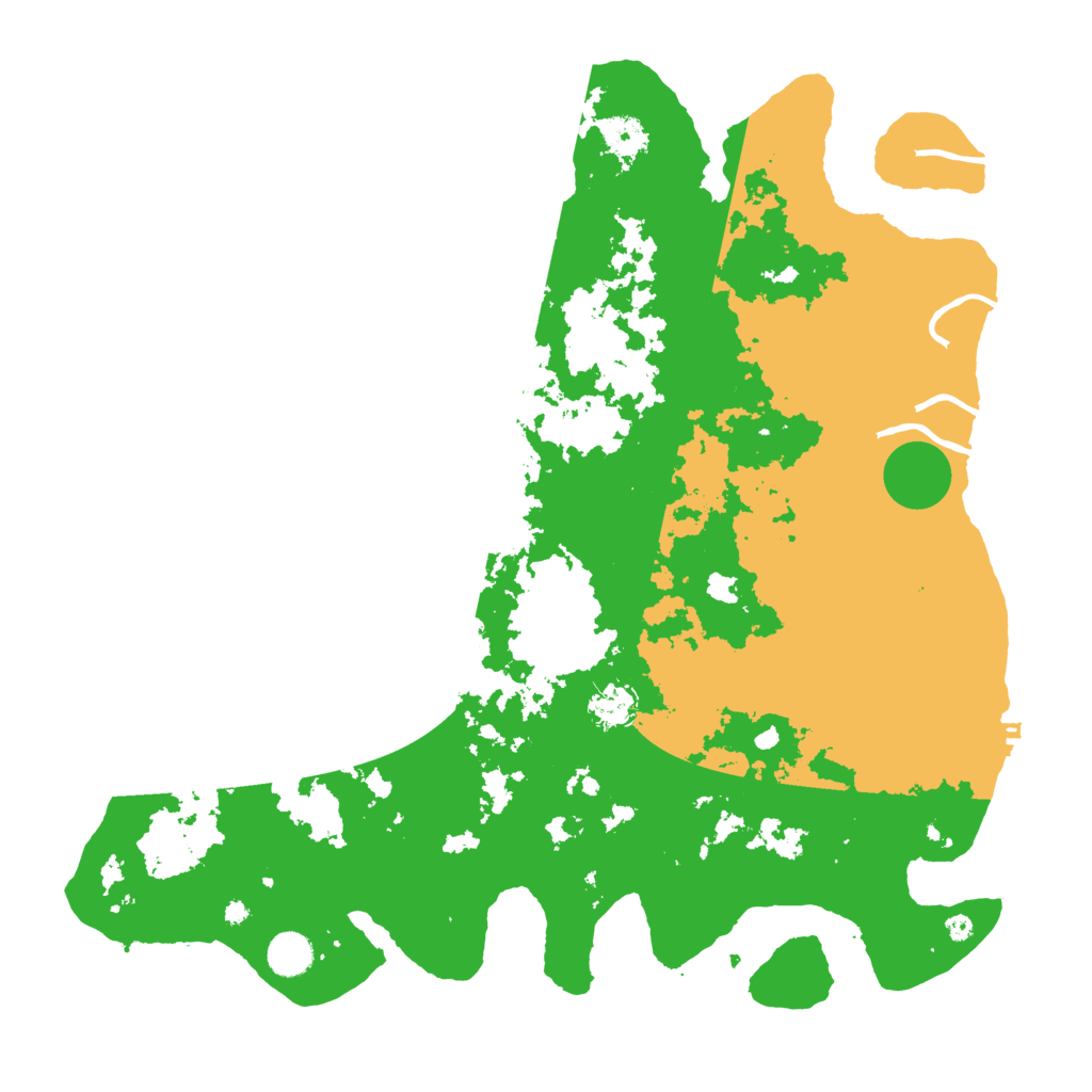 Biome Rust Map: Procedural Map, Size: 4250, Seed: 864047449