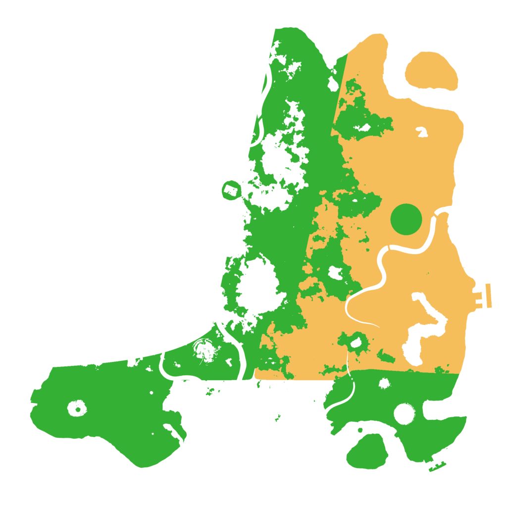 Biome Rust Map: Procedural Map, Size: 4250, Seed: 864047449
