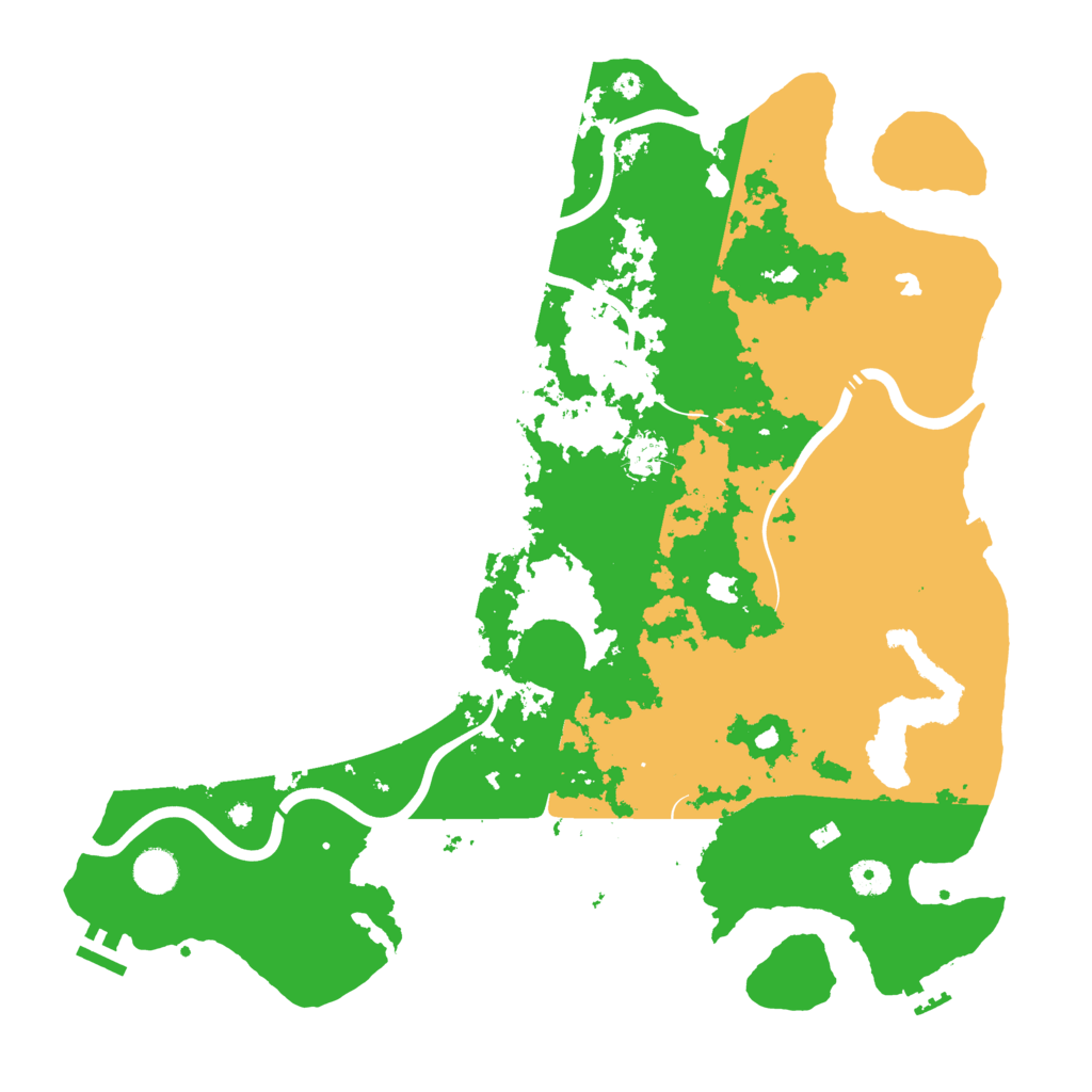 Biome Rust Map: Procedural Map, Size: 4250, Seed: 864047449