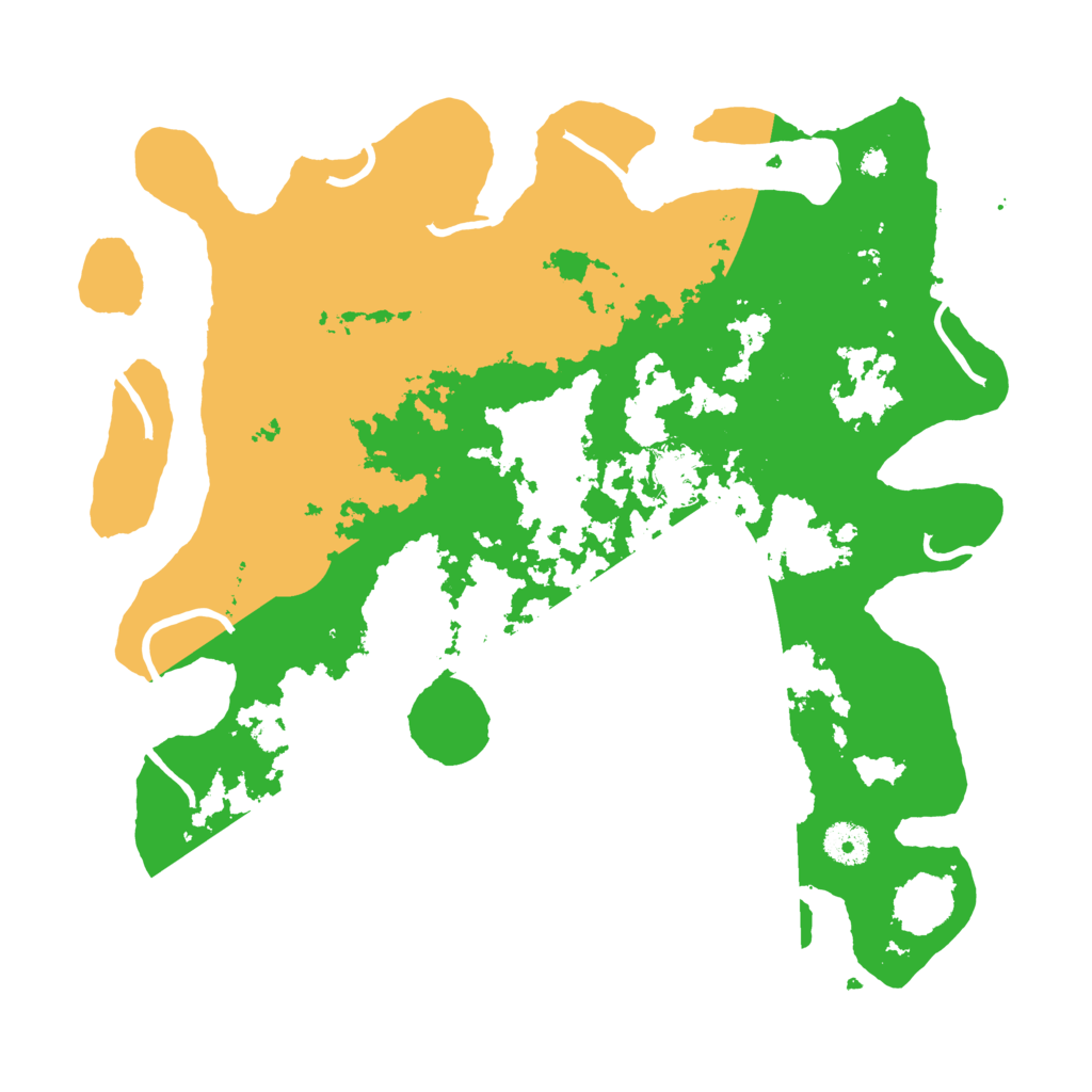 Biome Rust Map: Procedural Map, Size: 3700, Seed: 382187