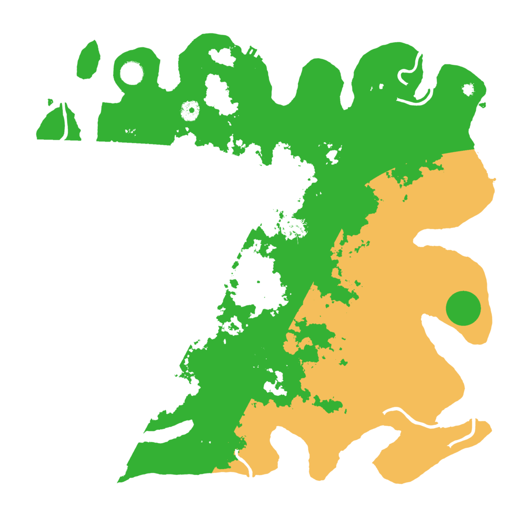 Biome Rust Map: Procedural Map, Size: 4000, Seed: 611653137