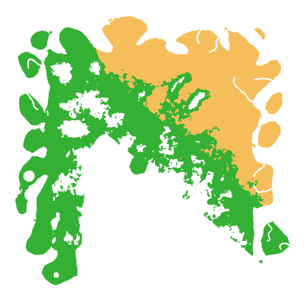 Biome Rust Map: Procedural Map, Size: 4800, Seed: 37564555