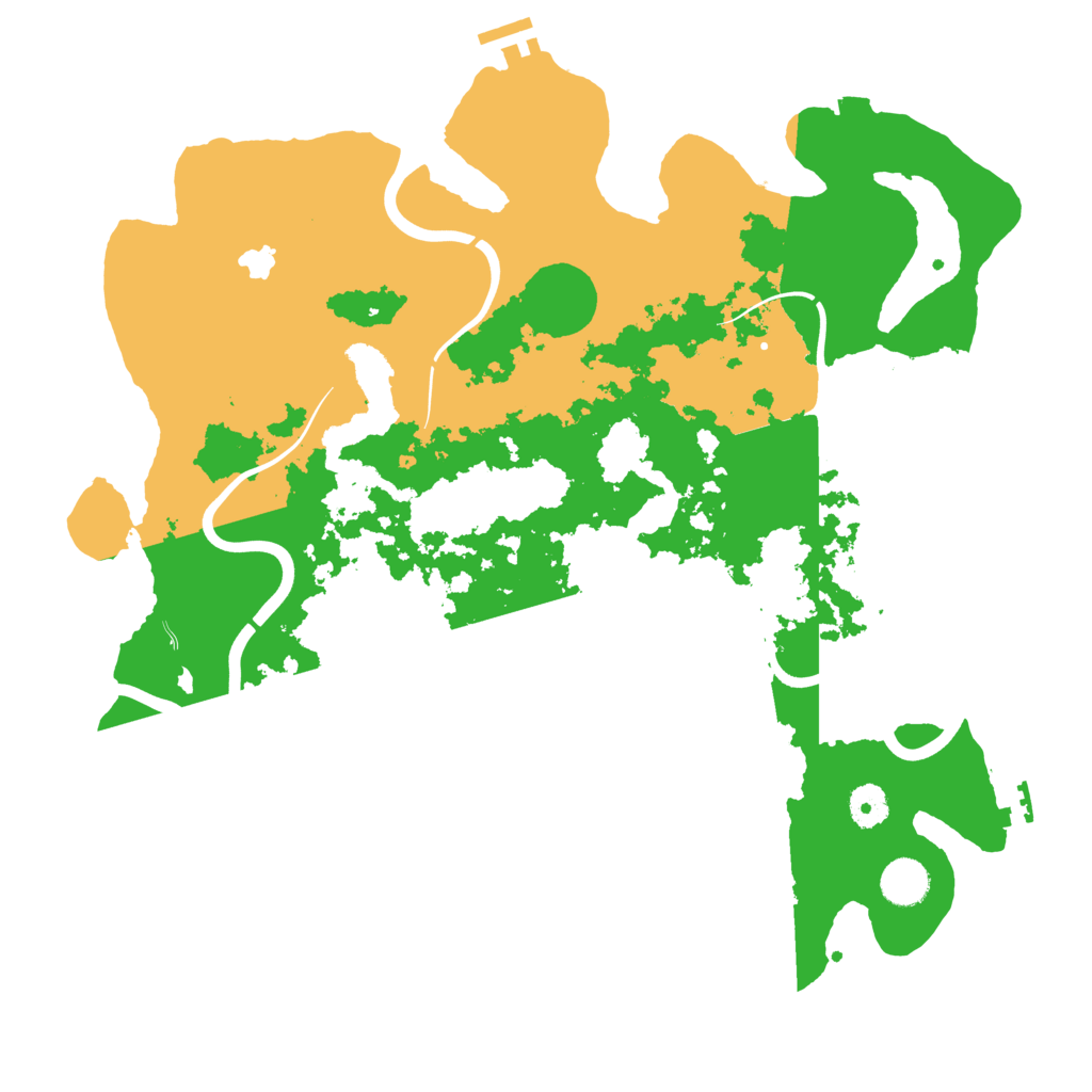 Biome Rust Map: Procedural Map, Size: 4000, Seed: 198339146