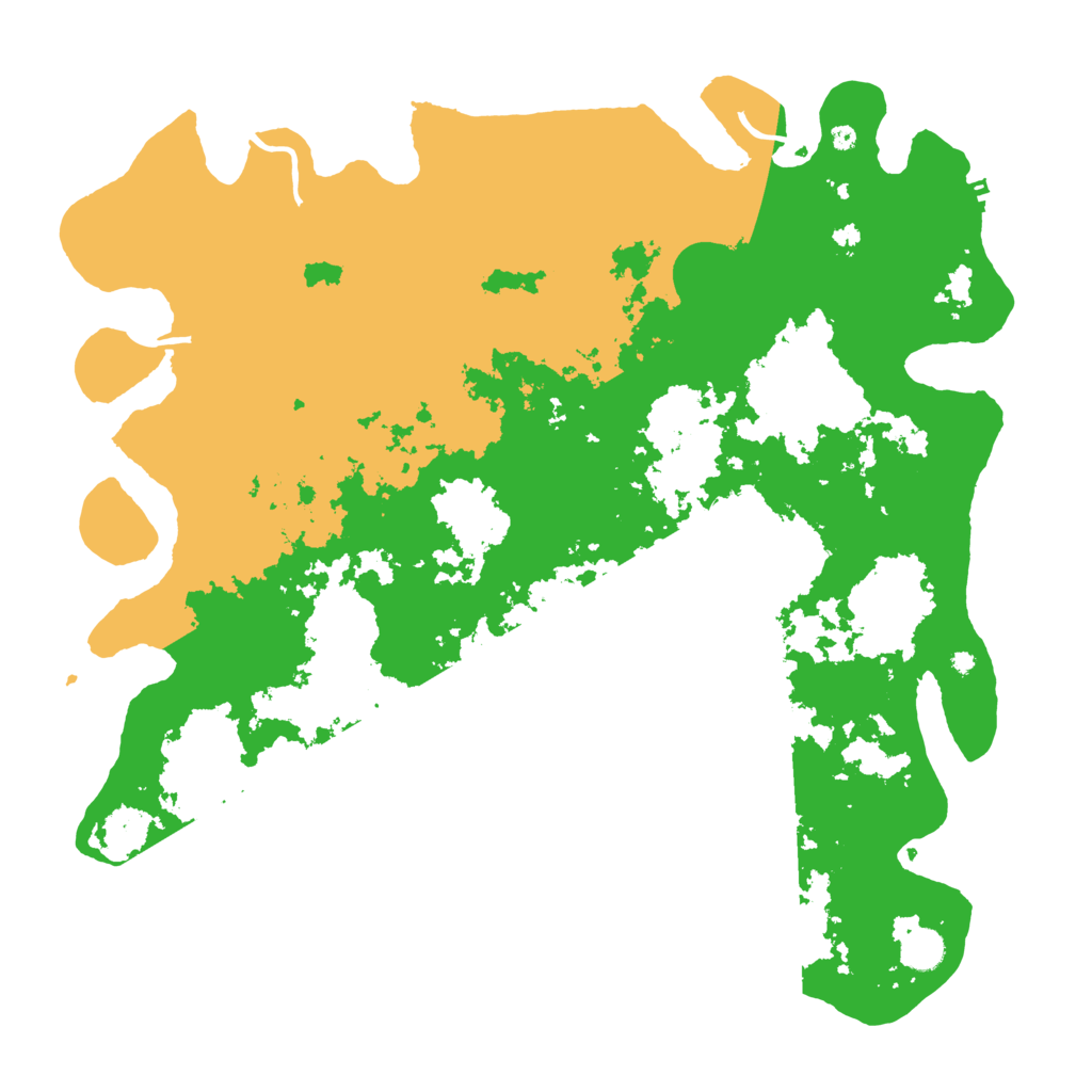 Biome Rust Map: Procedural Map, Size: 4500, Seed: 1239147108