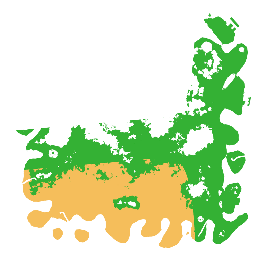 Biome Rust Map: Procedural Map, Size: 4500, Seed: 403516673