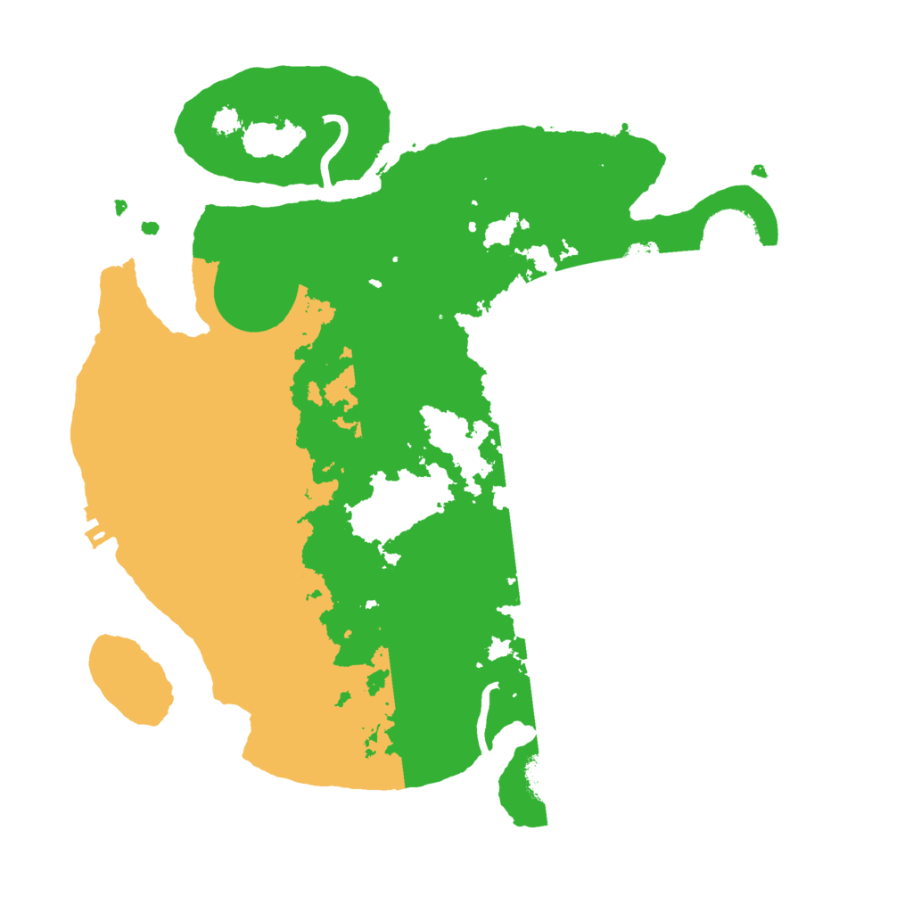 Biome Rust Map: Procedural Map, Size: 3000, Seed: 55178