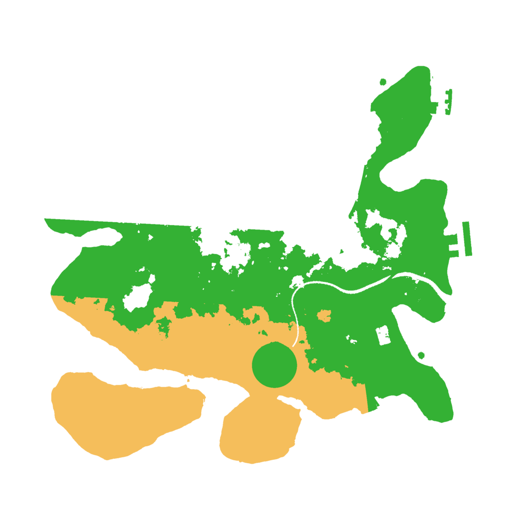 Biome Rust Map: Procedural Map, Size: 3000, Seed: 1742177535