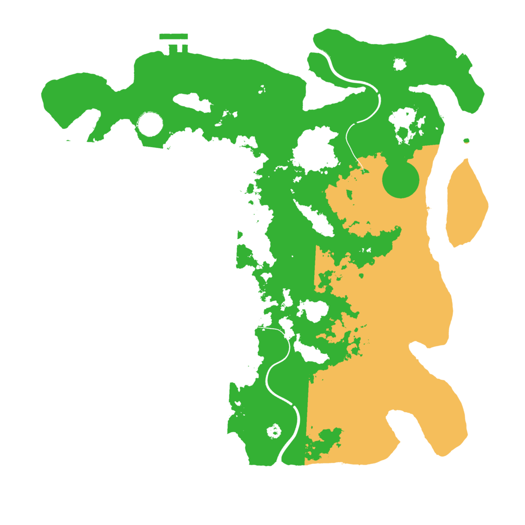 Biome Rust Map: Procedural Map, Size: 3750, Seed: 38274771