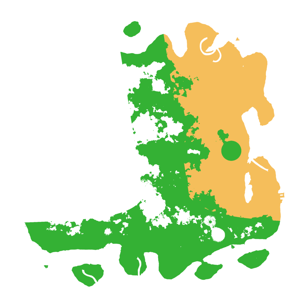 Biome Rust Map: Procedural Map, Size: 4000, Seed: 10368