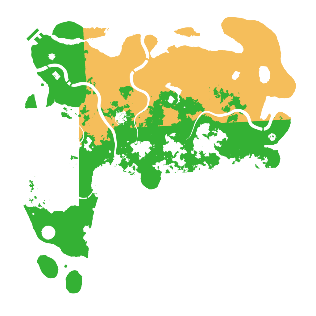 Biome Rust Map: Procedural Map, Size: 4250, Seed: 1234567908