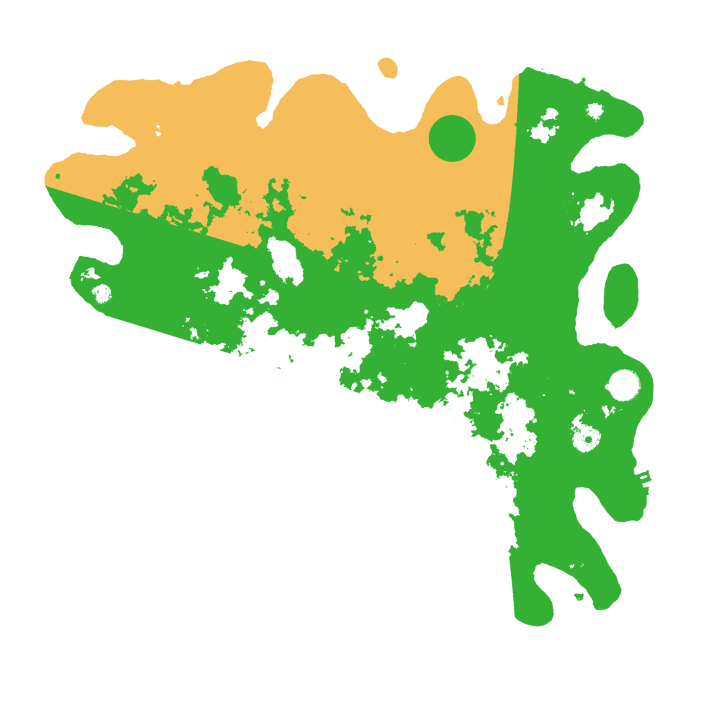 Biome Rust Map: Procedural Map, Size: 4000, Seed: 52355