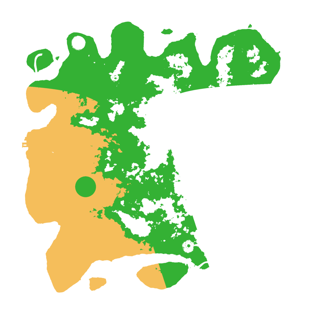 Biome Rust Map: Procedural Map, Size: 4000, Seed: 34527