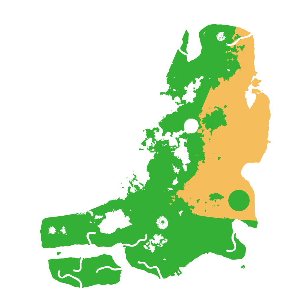 Biome Rust Map: Procedural Map, Size: 3750, Seed: 374929471