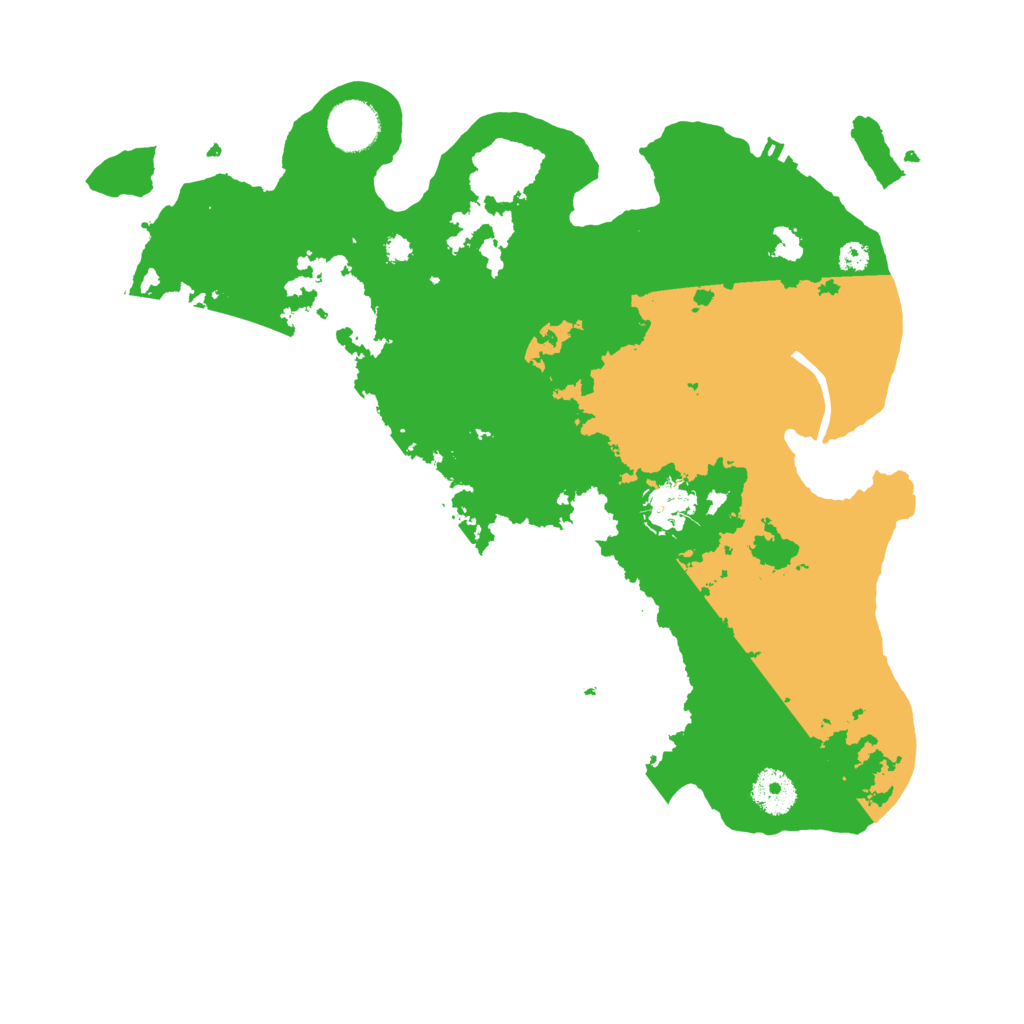 Biome Rust Map: Procedural Map, Size: 3500, Seed: 587733420