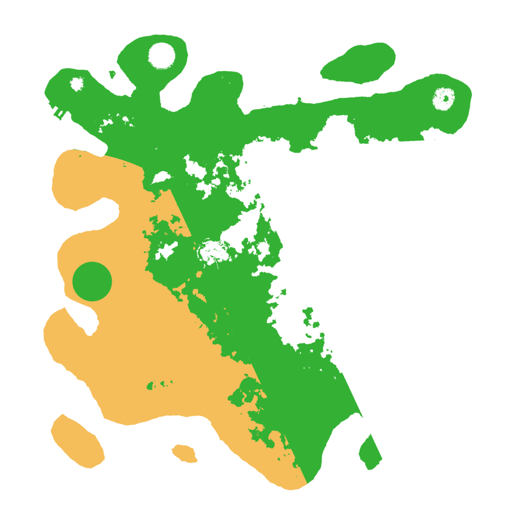 Biome Rust Map: Procedural Map, Size: 3500, Seed: 1129450319