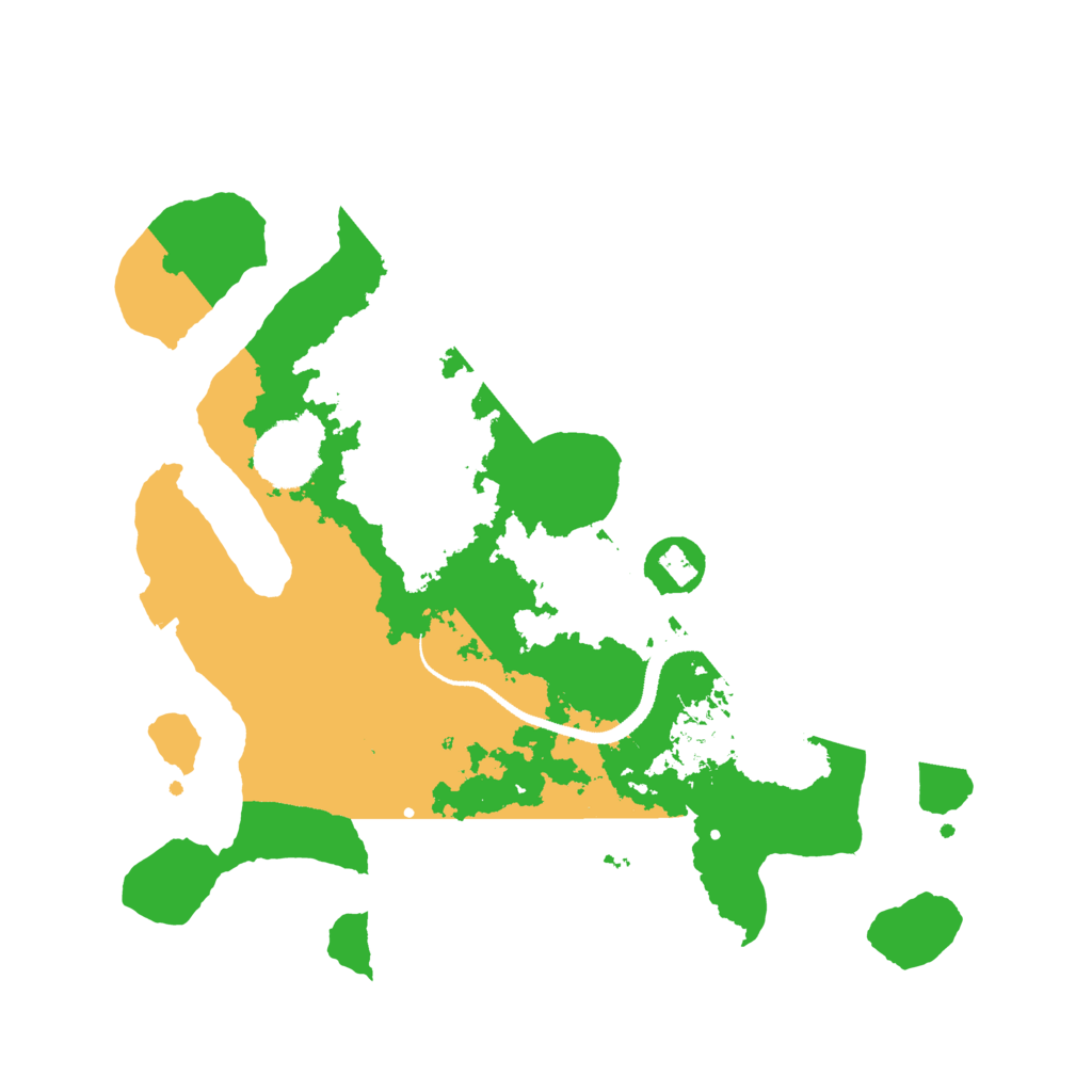 Biome Rust Map: Procedural Map, Size: 3106, Seed: 3217