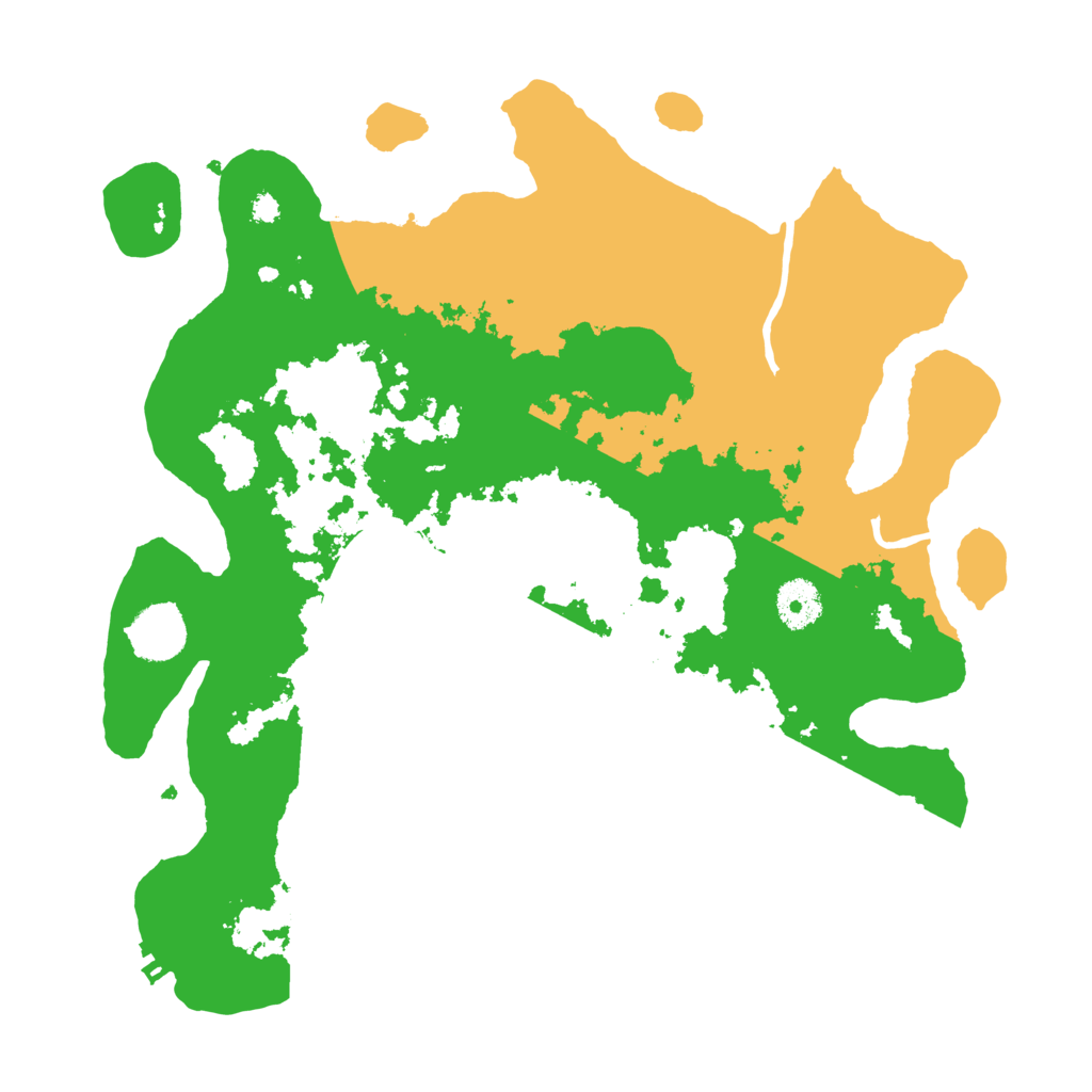 Biome Rust Map: Procedural Map, Size: 3500, Seed: 1612825342