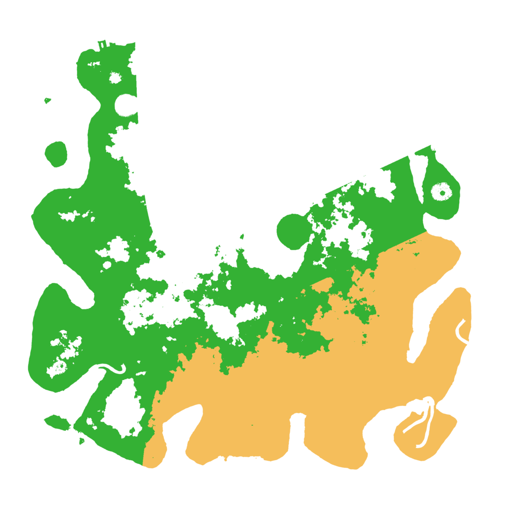 Biome Rust Map: Procedural Map, Size: 4000, Seed: 18418