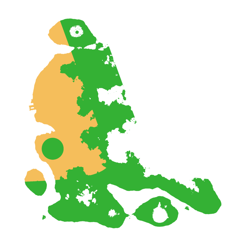 Biome Rust Map: Procedural Map, Size: 3000, Seed: 6227783