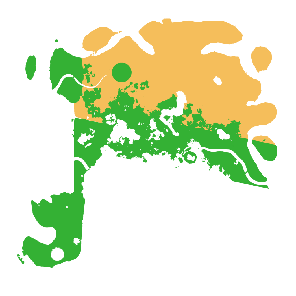 Biome Rust Map: Procedural Map, Size: 4000, Seed: 2046250617