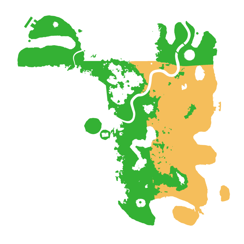 Biome Rust Map: Procedural Map, Size: 4000, Seed: 1164479468