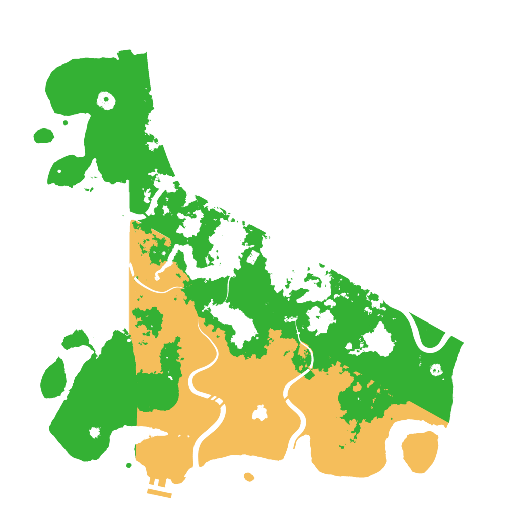 Biome Rust Map: Procedural Map, Size: 4250, Seed: 1286848085