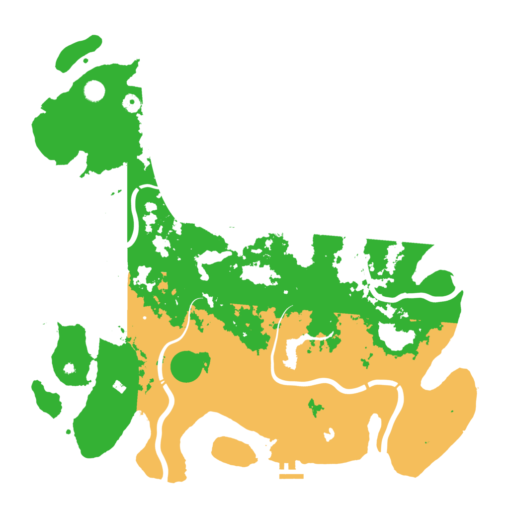 Biome Rust Map: Procedural Map, Size: 4250, Seed: 548463952