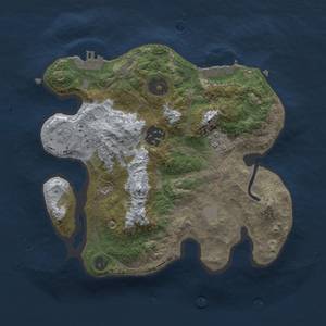 Thumbnail Rust Map: Procedural Map, Size: 2500, Seed: 67175251, 11 Monuments