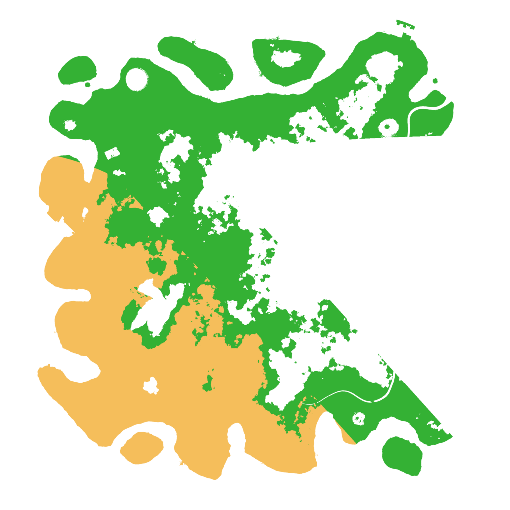 Biome Rust Map: Procedural Map, Size: 4000, Seed: 2055029226