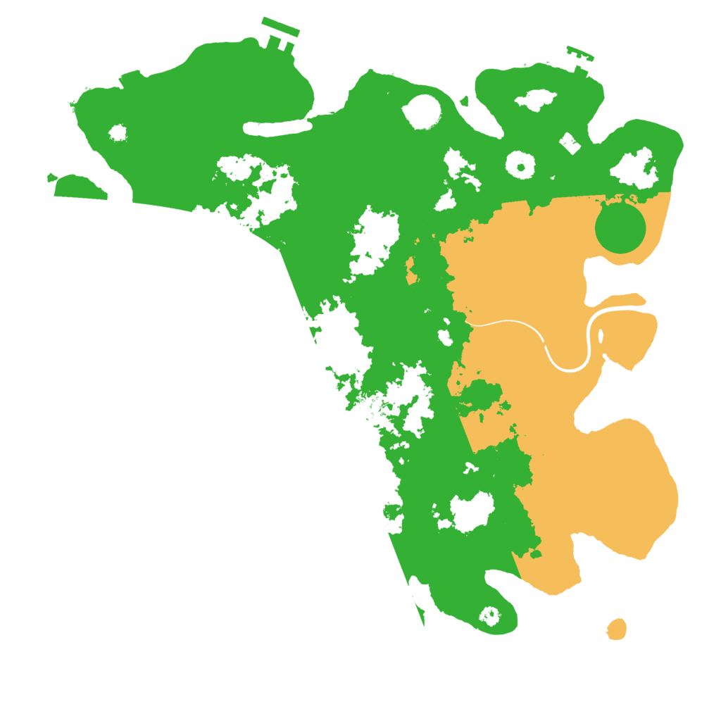 Biome Rust Map: Procedural Map, Size: 3750, Seed: 1459049033