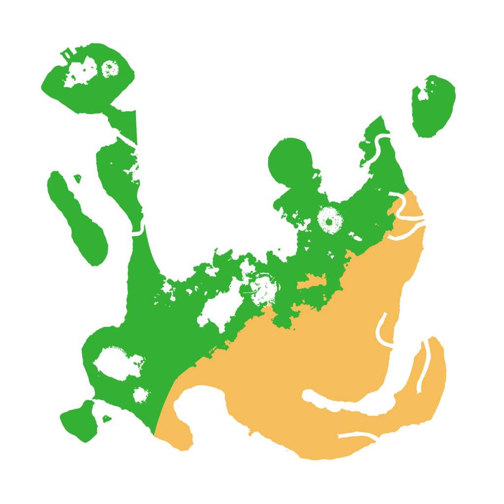 Biome Rust Map: Procedural Map, Size: 3000, Seed: 526783170