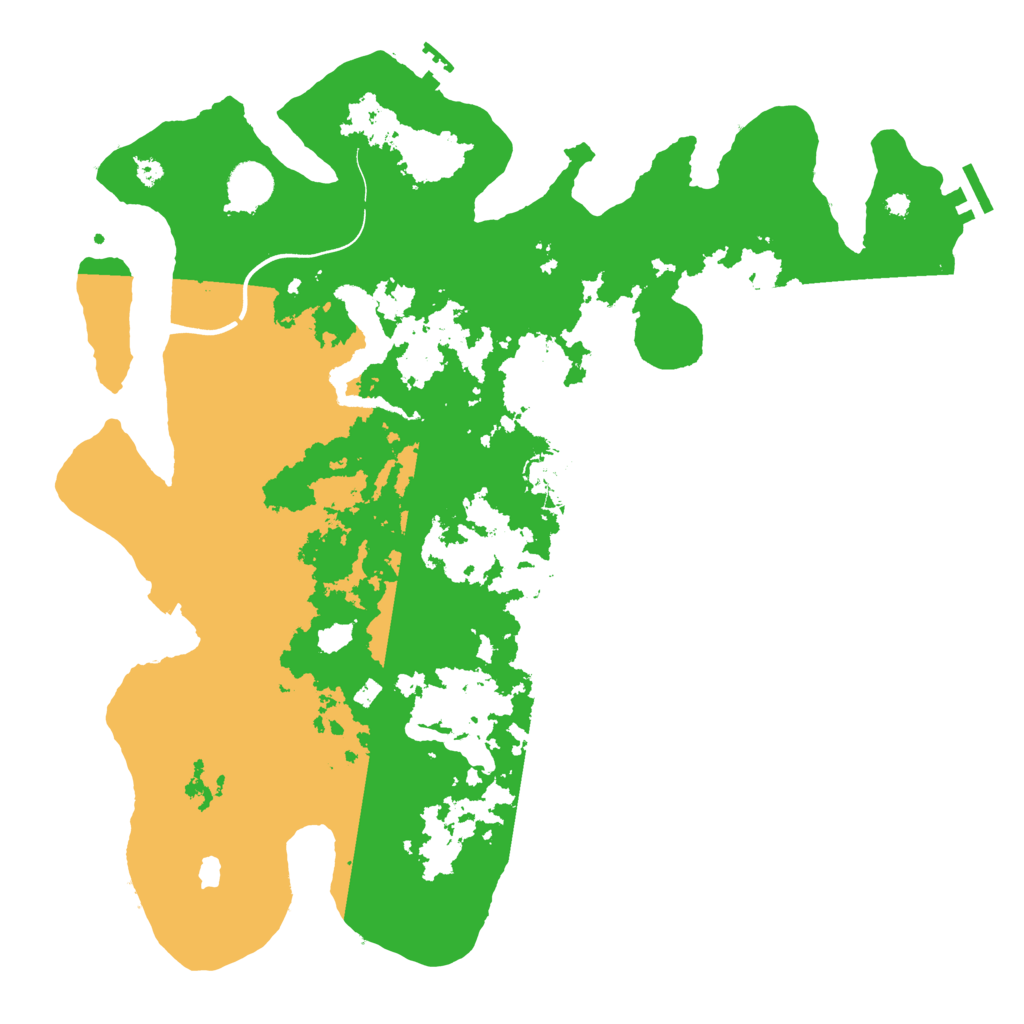 Biome Rust Map: Procedural Map, Size: 4000, Seed: 291906000