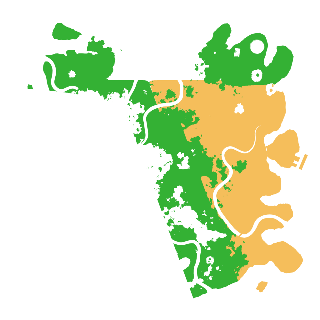Biome Rust Map: Procedural Map, Size: 4050, Seed: 912394868