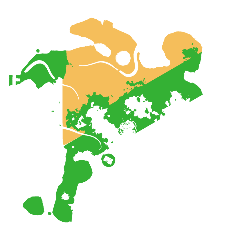 Biome Rust Map: Procedural Map, Size: 3000, Seed: 1767666808