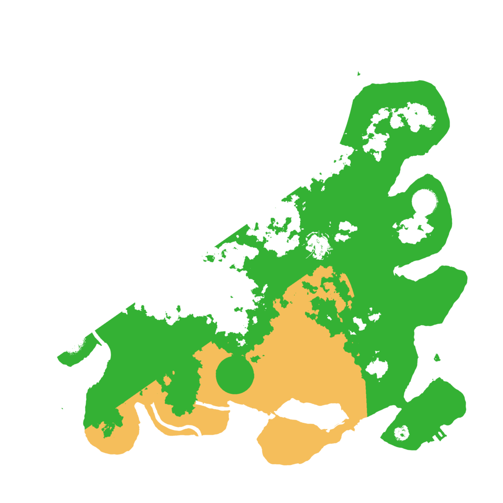 Biome Rust Map: Procedural Map, Size: 3500, Seed: 2115456320
