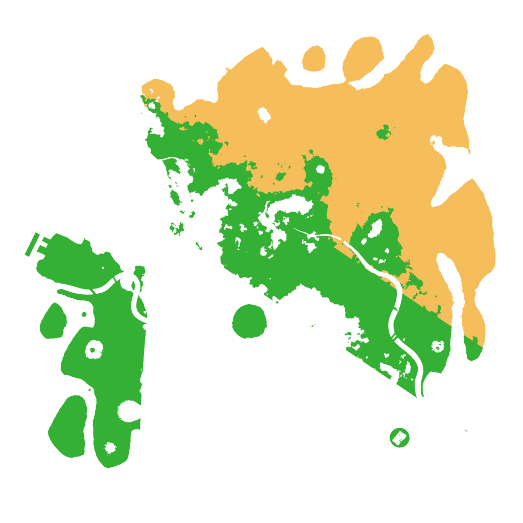 Biome Rust Map: Procedural Map, Size: 4250, Seed: 1899849667