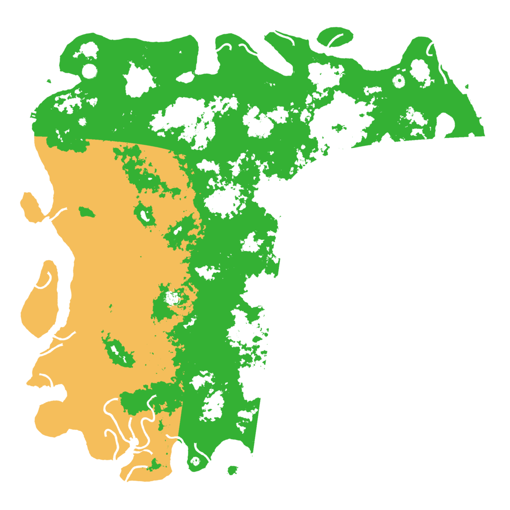 Biome Rust Map: Procedural Map, Size: 6000, Seed: 512311123