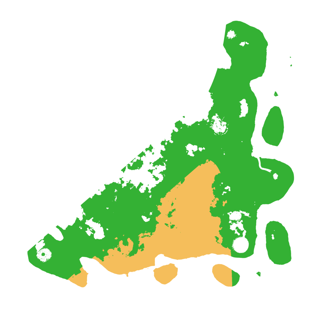 Biome Rust Map: Procedural Map, Size: 3500, Seed: 612848755