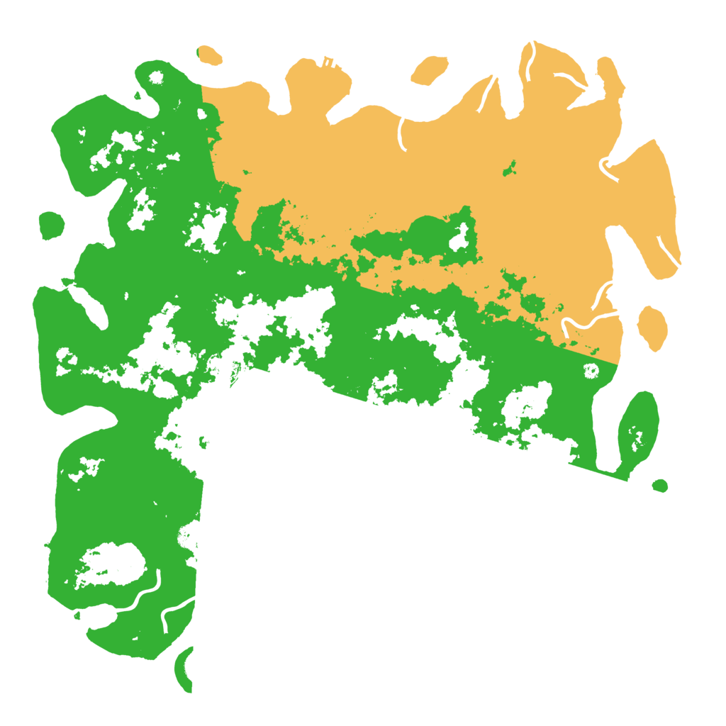 Biome Rust Map: Procedural Map, Size: 4800, Seed: 1397010296