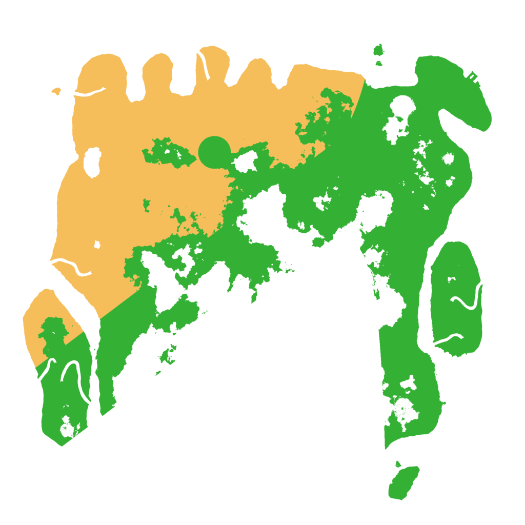 Biome Rust Map: Procedural Map, Size: 4250, Seed: 1810216065