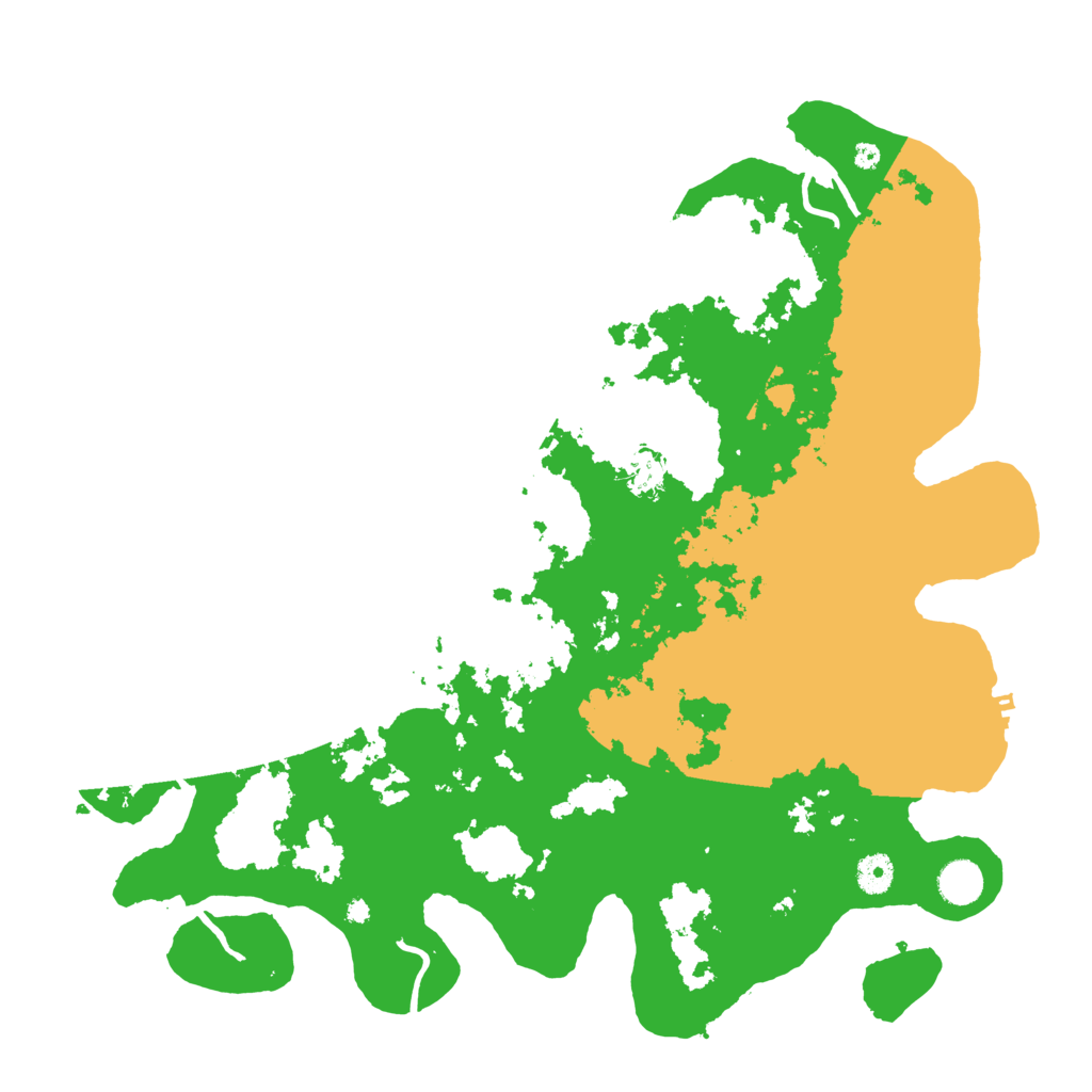 Biome Rust Map: Procedural Map, Size: 4250, Seed: 55675